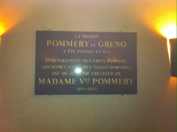 Caves Champagne Pommery