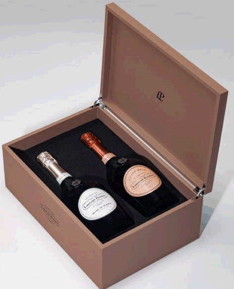 Coffret Laurent Perrier Brut La Cuvée avec 2 Verres