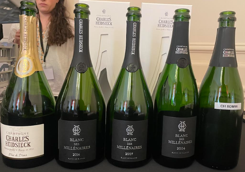 Masterclass champagne Charles Heidsieck & Toscane Isole et Olena