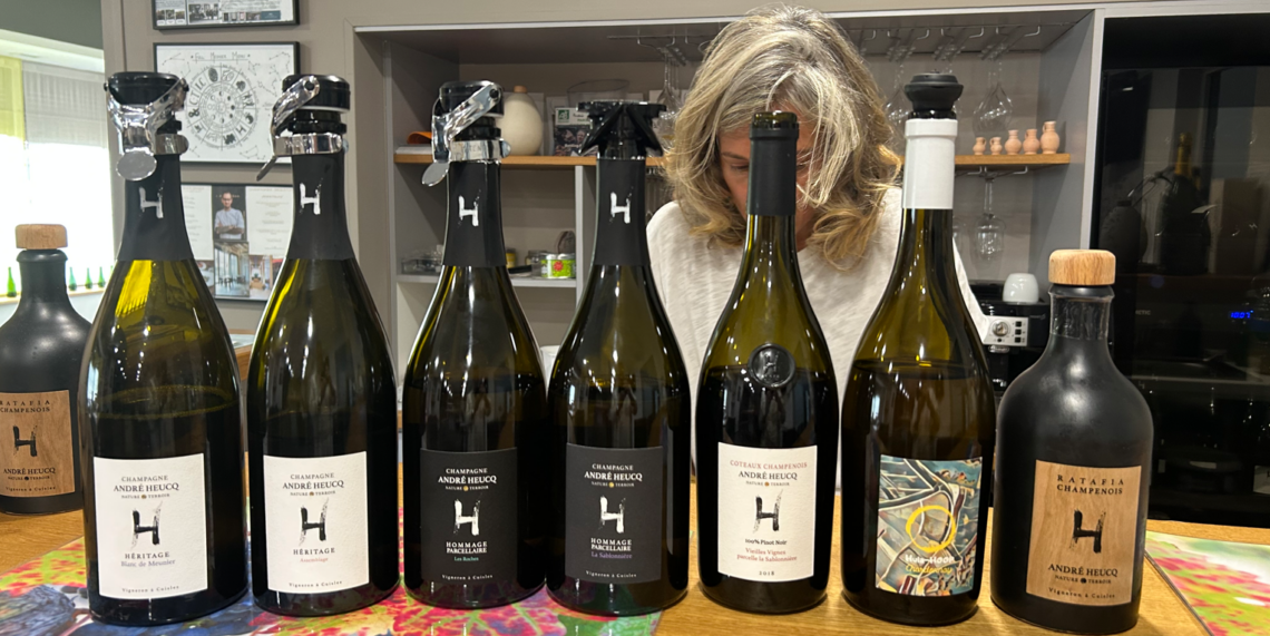 Visite et dégustation des champagnes Heucq à Cuisles