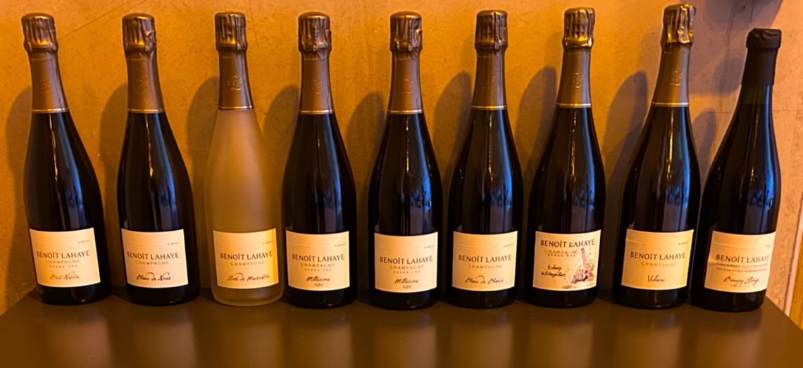 Visite des champagnes Benoit Lahaye à Bouzy